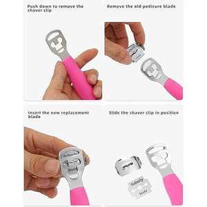 Removedor de Callosidades Avanzado para Pies SHEARS BEAUTY SB-FCR-705 con Cabezales de Rodillo Reemplazables, Duradero, Calidad de Salón A+, para Pedicura en Casa - Product Image 5