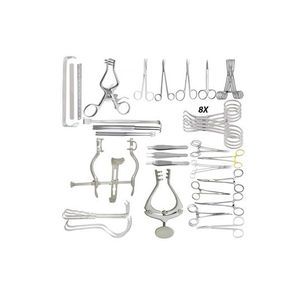 Top Selling Professional Laparotomy Surgical Set 108 Pieces Stainless Steel Manual Reusable High Quality By Grip Surgical - Product Image 3