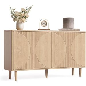 Modern Sideboard <b>Buffet</b> <b>Table</b> Living Room Cabinets with Storage Elegant <b>Buffet</b> Cabinet Sideboard - Product Image 4