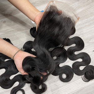 ผมลอนธรรมชาติสีดำ ขนาด 12-34 นิ้ว ผมแท้เวียดนาม 100% แบบ Double Drawn  ผู้จัดจำหน่ายยอดนิยม - Product Image 6