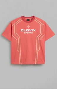 T-shirt vintage de luxe pour homme, personnalisation de la marque CLOVIX SPORTS, t-shirt graphique en coton lourd, streetwear, manches courtes, t-shirt d'été - Product Image 3