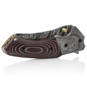 Wholesale Handmade Damascus Steel Sheepsfoot Folding <b>Pocket</b> <b>Knife</b> DD-FK-775 Micarta Sheet Handle Damascus Deal Outdoor <b>Edc</b> - Product Image 2