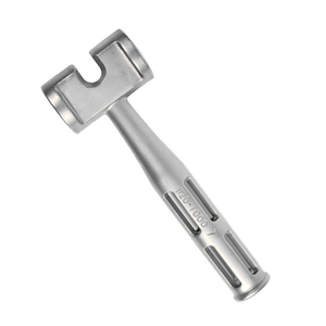 Marteau orthopédique à fentes 30 cm en acier, marteau chirurgical manuel avec crochet, instrument chirurgical osseux compatible, outil ORL USI ISO13485 - Product Image 6