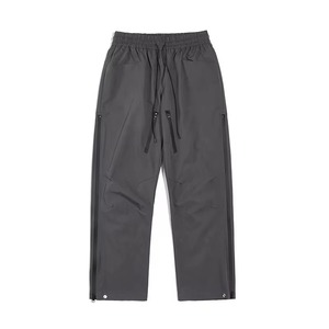 Pantalon de ski unisexe imperméable 10 000 mm, coupe ample, isolé en polaire, color-block, polyester/nylon, pour adulte, vêtement d'extérieur - Product Image 1