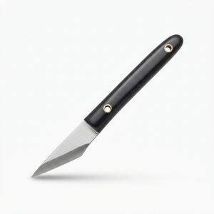 Cuchillo de Cuero Artesanal de Acero al Carbono para Tallado y Rebajado con Mango de Resina Negra, Herramienta para Trabajos en Cuero, Venta al por Mayor, Fabricante y Proveedor - Product Image 4