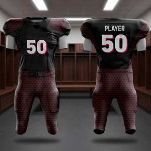 Top Quality Quick Dry American Football Uniform Wholesale Unique Style Customized Sublimation American Football Uniform - Product Image 4