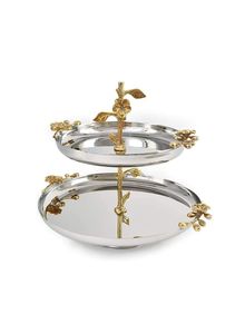 Ornamental Peacock Design Metal <b>Cake</b> <b>Stand</b> for Festive and Traditional Serving - Product Image 6
