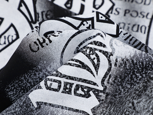 First Row American Street Style Cotton T-<b>shirt</b> Oversized Vintage Wash, <b>Black</b> & White Custom Print Short Sleeve - Product Image 4