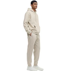 ชุดเซ็ตเสื้อฮู้ดและกางเกงวอร์มแบบสวมใส่ได้ทั้งชายและหญิง คุณภาพสูง ออกแบบได้ตามต้องการ สำหรับฤดูหนาว ชุดลำลองสองชิ้น ไซส์พลัส เนื้อผ้าหนา - Product Image 4