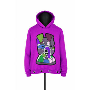 Custom New Fashion 2026 <b>Men</b>’s <b>Green</b> Abstract Art <b>Hoodie</b> Graphic Pullover Streetwear Sweatshirt - Product Image 6