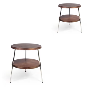 โต๊ะไม้สักทรงกลมสำหรับตกแต่งบ้านห้องรับแขก - Product Image 4
