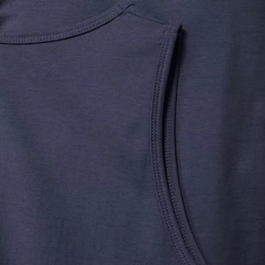 Camiseta sin mangas de verano para hombre con logo personalizado, transpirable, estampada en serigrafía, para correr, deportiva, informal, antiestática, estilo urbano, tejido de punto. - Product Image 5