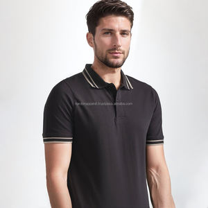 Nardon Apparel Polos para hombre Camiseta de tenis de manga corta que absorbe la humedad Polo de golf Camiseta atlética con cuello - Product Image 5