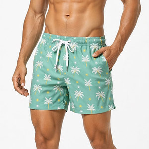 Shorts de Baño Personalizados para Hombre, Secado Rápido, Estampado Personalizado, Shorts de Playa OEM, Venta al Por Mayor, Producción Rápida, Directo de Fábrica - Product Image 1