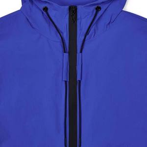 2026 Custom Zip Pullover Nylon Jacket <b>Set</b> Men's Casual Windbreaker With Windproof and Waterproof Short Tracksuit Wholesale - Product Image 5