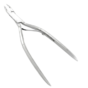 Coupe-ongles professionnel en acier inoxydable, lame droite, pointe acérée, outil de manucure professionnel pour les doigts, taille adulte - Product Image 1