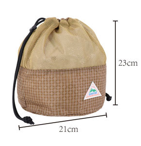 Wholesale 2026 Custom Mesh Drawstring <b>Bag</b> Ripstop Camping Gear Organizer OEM Breathable Outdoor Storage Pouch Cosmetic <b>Bag</b> - Product Image 2
