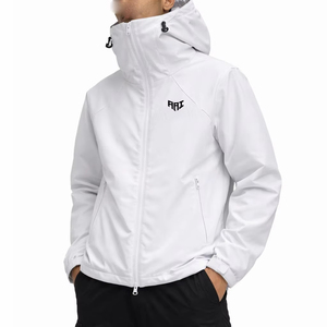 Chaqueta Cortavientos con Capucha para Hombre, Impermeable, Ligera, para Uso en Exteriores, Chaqueta Urbana, Logotipo Personalizado, Proveedor OEM al por Mayor, EE. UU. - Product Image 1