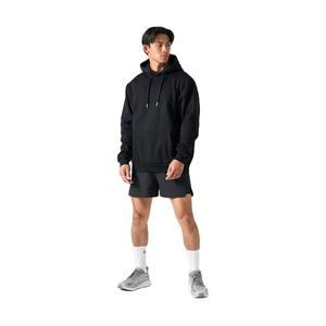 Sweat à capuche pour hommes personnalisé ODM de l'usine Sweat-shirt à capuche confortable en polyester/coton solide pour l'hiver par temps froid - Product Image 5