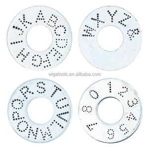 DEN-36 [WIGA] Juego de Sellos de Letras y Números de 5 mm con Puntos, para Uso Industrial, DIY, OEM, Personalizado - Product Image 2