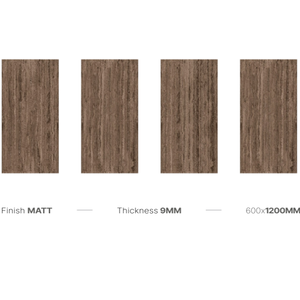 Affordable Treventino Series Matt Porcelain Tile 600x1200mm 9mm Modern Floor <b>Wall</b> Tile Factory Direct Cheap Wholesale - Product Image 2