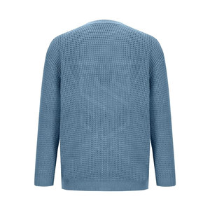 Sweat-shirt en coton 100% pour homme, tricot uni, vêtements décontractés pour l'automne et l'hiver, nouveau design, séchage rapide et respirant - Product Image 5