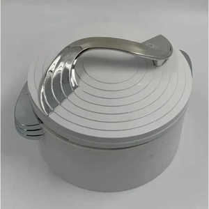 Cazuela de acero inoxidable de doble pared de primera calidad: cazuelas apilables y ligeras para catering - Product Image 1