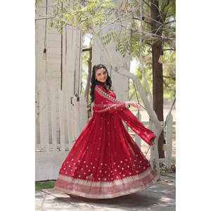 COLECCIÓN DE 2024 DE 2017 Trajes modestos de Anarkali para bodas y festivales que te empoderan elegantemente - Product Image 5