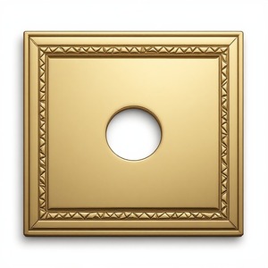 Premium Modern <b>Matte</b> <b>Black</b> Brass Backplate Designed For Interior <b>Doors</b> Offering Clean Lines And Lasting Durability - Product Image 4