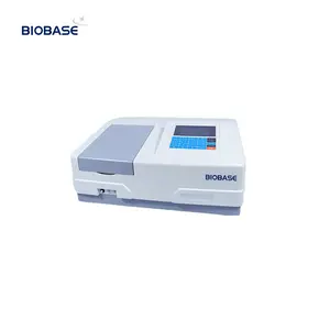 Спектрофотометр BIOBASE с завода, 8 различных длин волн, 190 ~ 1100 нм, двойной лучевой сканирующий УФ-видимый спектрофотометр для лаборатории