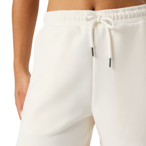 Shorts de survêtement décontractés pour femmes, taille élastique, cordon de serrage long, poches latérales, coupe décontractée, ourlet ouvert, vente en gros personnalisée, fabricant OEM B2B - Product Image 2
