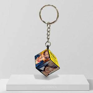 พวงกุญแจ MINI KEYRING CUBE 2x2 BUTTER J-hope พีวีซี พิมพ์ลายการ์ตูนด้วย UV - Product Image 1