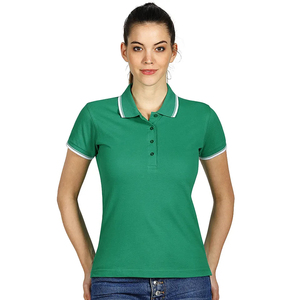 Servicio de Camisetas Polo Personalizadas al por Mayor, Ajustadas, para Mujer, Tallas Grandes, Ropa Deportiva Informal, Hechas de Poliéster y Elastano - Product Image 6