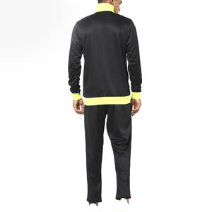 Survêtement de sport décontracté 2-en-1 pour homme, imprimé uni, coupe-vent respirant, 100 % coton, écologique - Product Image 4