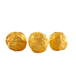 Lámina de Papel de Aluminio Suave Estampada en Relieve de Primera Calidad, Diseño de Logotipo/Gráfico Personalizado para Envolver Barras de Chocolate y Alimentos - Product Image 1