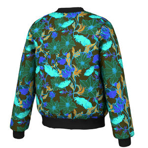 Chaqueta Bomber Acolchada de Invierno Unisex Personalizable, Cortavientos, Ligera, Transpirable, de Poliéster/Nailon, con Logotipo Personalizado, Colores a la Moda - Product Image 2