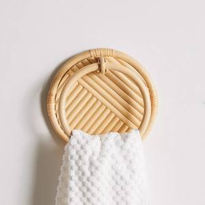 Toallero de ratán hecho a mano, barato, de excelente calidad, para colgar en la pared. - Product Image 6