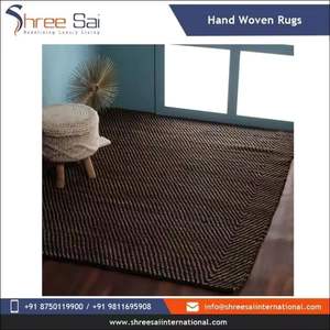 Recién llegado, precio de fábrica, forma rectangular, diseño clásico, Material de yute 100%, alfombras de suelo bordadas hechas a mano a precio barato - Product Image 3