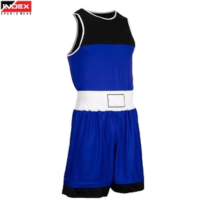 Custom Logo USA Wushu Sanda Set Boxing Uniform Martial Arts Training Gear Premium Quality Sportswear - Product Image 1