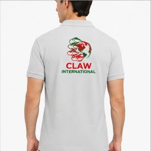 Polo homme en polyester de haute qualité, manches longues, avec fermeture éclair et poche, logo personnalisé. - Product Image 3