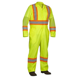 Overoles de Alta Visibilidad, Resistentes al Fuego y al Agua, Corte Regular, para Trabajadores de Protección Contra Incendios - Product Image 5