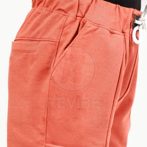 Pantalones Cortos Casuales para Niños, Cintura Media, Ecológicos, 100% Algodón, Cómodos, Suaves al Tacto, Cierre con Cordón - Product Image 5