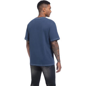 T-shirt Homme Oversize 100% Coton Manches Courtes pour Activités de Plein Air, Logo Personnalisé, Respirant, Séchage Rapide, Écologique, Style Décontracté Urbain, Été - Product Image 5