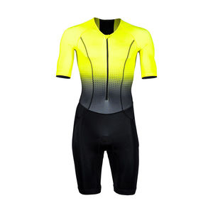 Traje de Triatlón Personalizado al por Mayor, Ligero, de Secado Rápido, Transpirable, con Logotipo Personalizado, para Hombres y Mujeres Triatletas de Ciclismo - Product Image 1