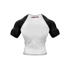 เสื้อรัดกล้ามเนื้อแขนสั้นสำหรับกีฬา MMA ยี่ห้อ BEST Tran Sports - สี/ขนาดที่ปรับแต่งได้ ระบายอากาศได้ดี สวมใส่สบาย บริการสกรีนโลโก้ตามสั่ง OEM สำหรับผู้ชาย - Product Image 6
