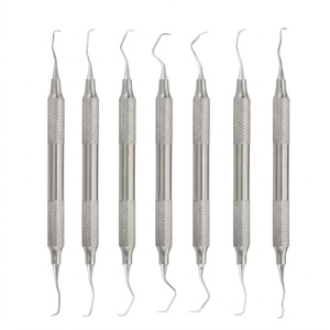 Juego de Curetas Periodontales Gracey Profesionales, Instrumentos Dentales de Acero Inoxidable, Juego de Curetas Gracey para Higiene Dental - Product Image 6