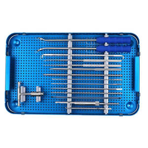 Instrumental Quirúrgico Ortopédico Manual de Alta Calidad, Sistema de Tornillos Pediculares Espinales, Juego de Instrumentos Quirúrgicos de Acero Inoxidable Alemán - Product Image 5