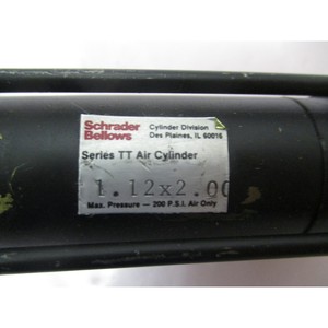 Série de soufflets Schrader, Cylindre d'air TT, 1.12 x - Équipements et pièces semi-conductrices de renommée mondiale à la fois fiables et durables - Product Image 1
