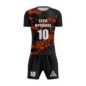 Vêtements de football imprimés numériquement, personnalisables avec votre propre logo, ensembles d'uniformes de football, prix de gros, uniformes de football pour hommes - Product Image 4