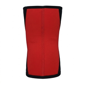 Neoprene <b>Knee</b> Support Compression <b>Knee</b> <b>Sleeves</b> Red Black Breathable Universal Fit Pull-On Protection All Seasons - Product Image 2